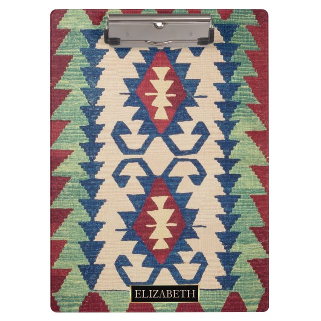 Oriental Carpet Killim Klemmbrett (Vorderseite)