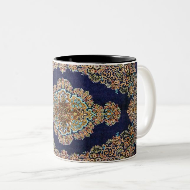 Oriental Carpet Rug Killim Zweifarbige Tasse (VorderseiteRechts)
