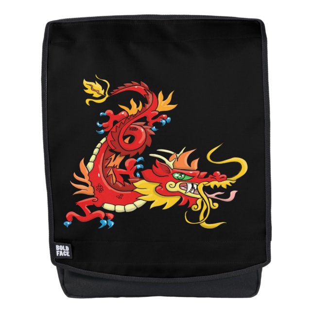 Oriental Dragon Rucksack (Vorderseite)