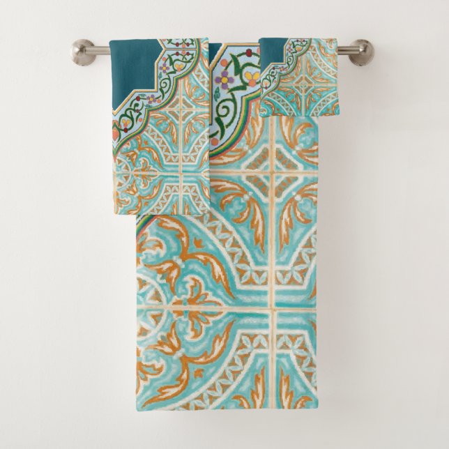 Oriental - Ensemble de serviettes de bain (En situation)