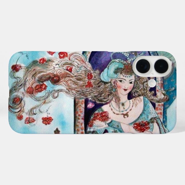 ORIENTAL FAIRE TALE Fantasy Blue iPhone 16 Plus Hülle (Rückseite (Horizontal))