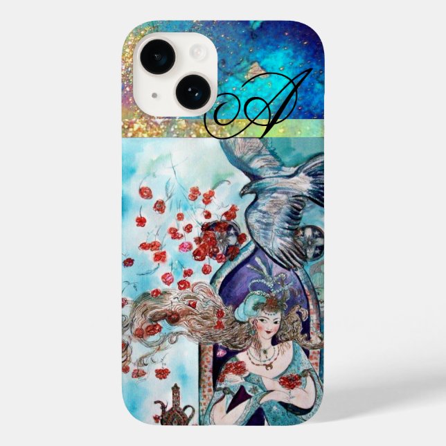 ORIENTAL FAIRTALE TALE MONOGRAM Case-Mate iPhone HÜLLE (Rückseite)