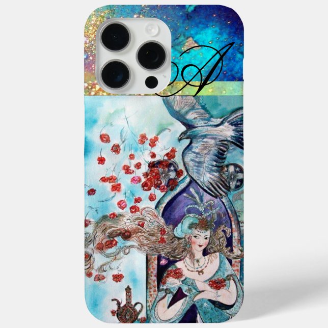 ORIENTAL FAIRTALE TALE MONOGRAM Case-Mate iPhone HÜLLE (Rückseite)