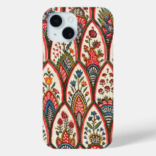 ORIENTAL FLORAL PATTERN Farbige Blume Blätter Case-Mate iPhone Hülle