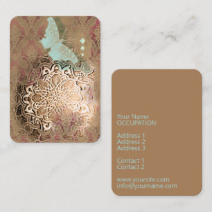 Oriental Glow II - Visitenkarte