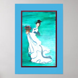 Oriental Lady Poster