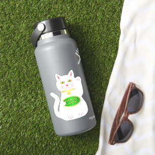 Oriental Lucky Cat Aufkleber