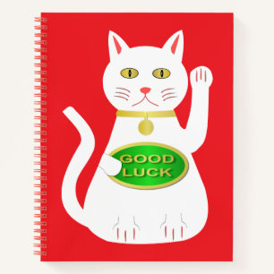 Oriental Lucky Cat Notizbuch