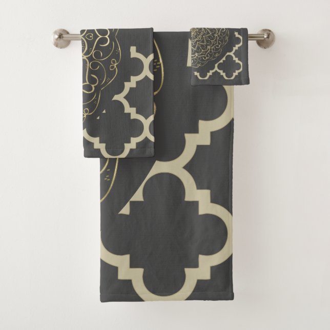 Oriental Mandala - Badetuch-Set Badhandtuch Set (Insitu)