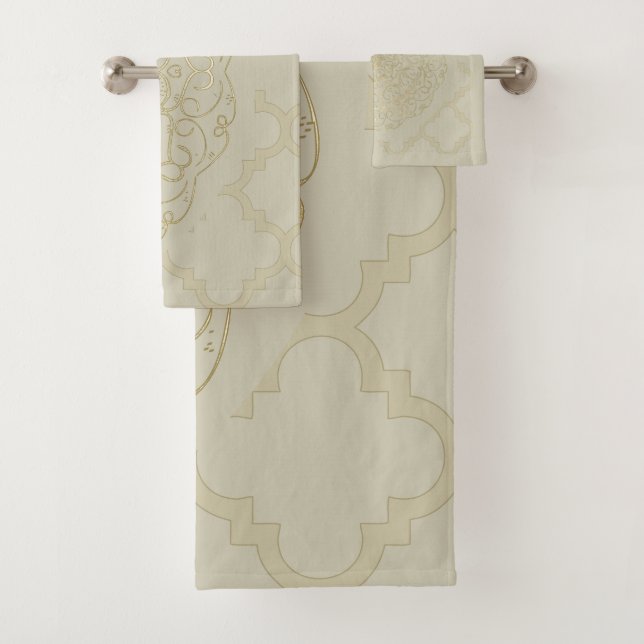 Oriental Mandala - Badetuch-Set Badhandtuch Set (Insitu)