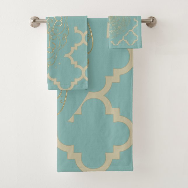 Oriental Mandala - Badetuch-Set Badhandtuch Set (Insitu)
