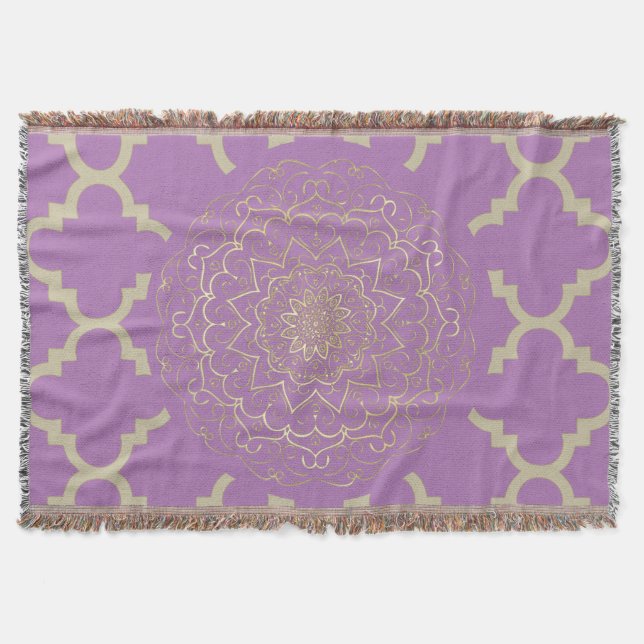Oriental Mandala - Blanket Decke (Vorderseite)