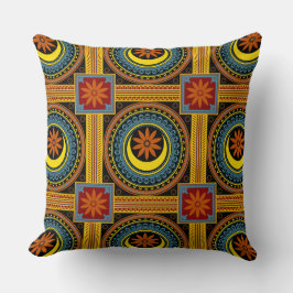 Oriental Mandala Pattern Throw Pillow II Kissen