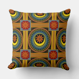 Oriental Mandala Pattern Throw Pillow II Kissen