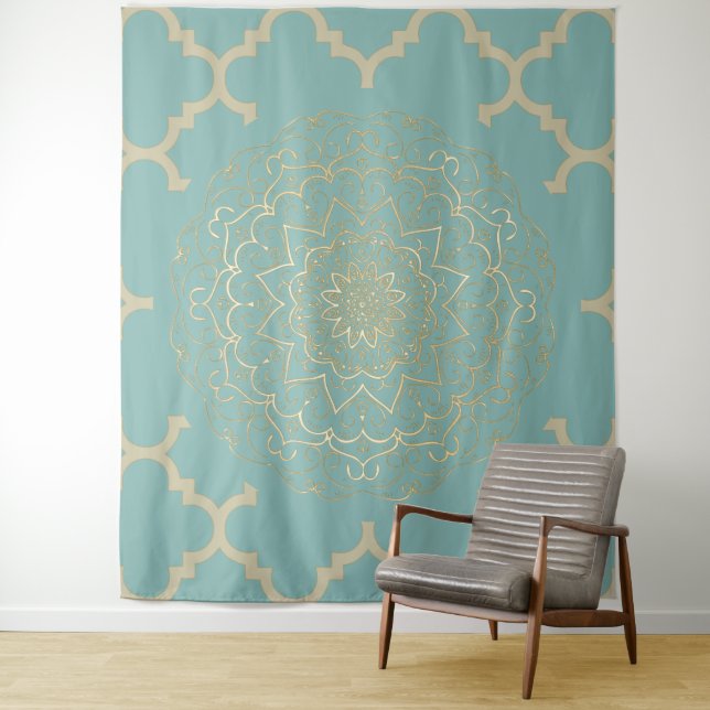 Oriental Mandala - Tapestry Wandteppich (Beispiel)