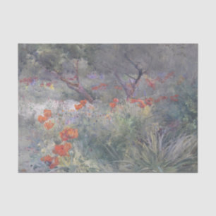 Oriental Mohn von Mildred Anne Butler Seidenpapier