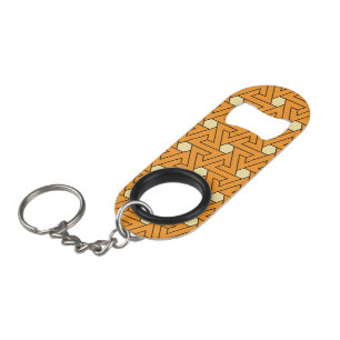 Oriental Orange Beige Dreieck Spiralen Ägyptisch Mini Flaschenöffner