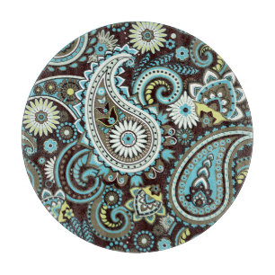 Oriental Paisley Vintag Seamless Pattern Schneidebrett