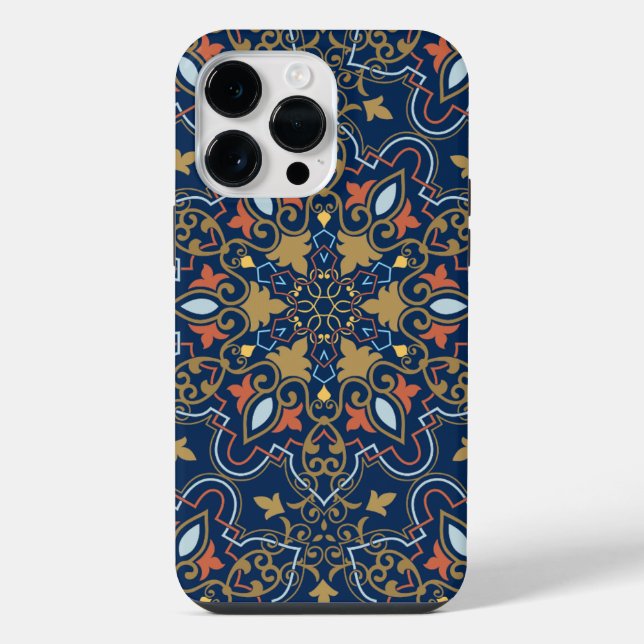 Oriental Pattern Telefon iPhone 14 Pro Max Hülle (Rückseite)