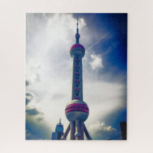 Oriental Pearl Tower - Shanghai China - 16 x 20 Zo