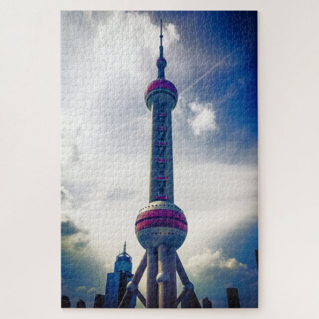 Oriental Pearl Tower - Shanghai China - 20 x 30 Zo (Vertikal)