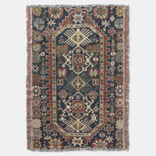 Oriental Persian Bijo 19c Rug print Decke