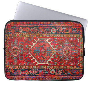 Oriental Persian Türkischer Rudelteppich Laptopschutzhülle