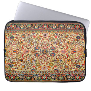 Oriental Persian Türkischer Teppich Rufloral Laptopschutzhülle
