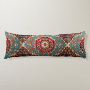 Oriental Retro Persian Muster Red Cream Blue Seitenschläferkissen
