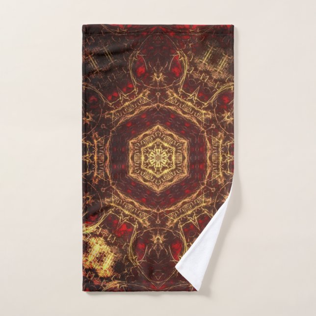 Oriental Rug Badetuch Set Handtuch (Handtuch)