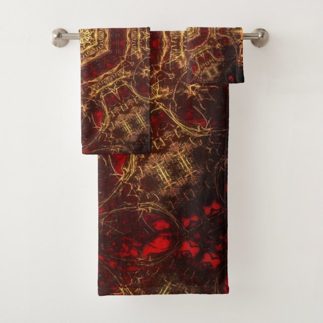 Oriental Rug Badhandtuch Set (Insitu)
