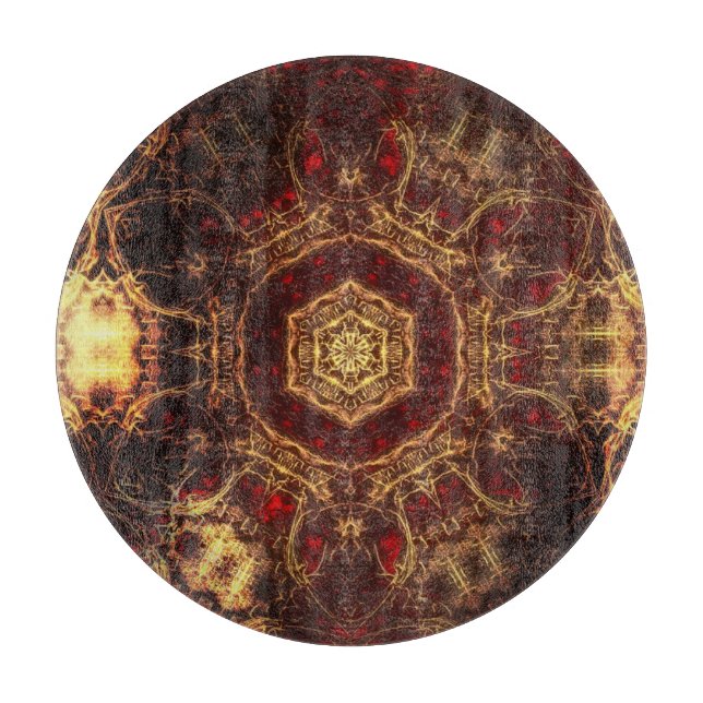 Oriental Rug Cutting Board Schneidebrett (Vorderseite)