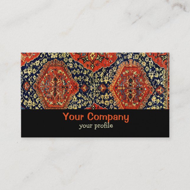 Oriental Rug no3 Visitenkarte (Vorderseite)