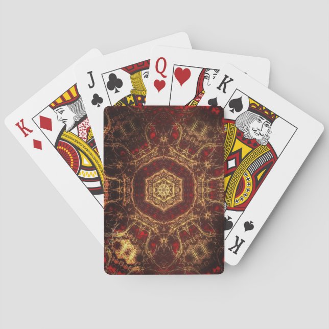Oriental Rug Spielkarten (Rückseite)