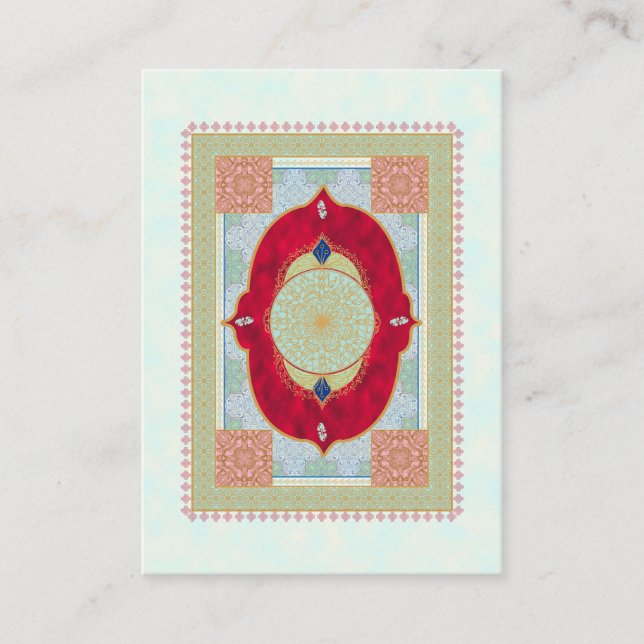 Oriental Rug - Visitenkarte (Vorderseite)