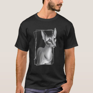 Oriental Shorthair Katze Exotische Katzenzüchter T-Shirt