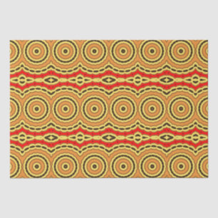 Oriental Stylisches Mosaik Geometrisches Muster Seidenpapier