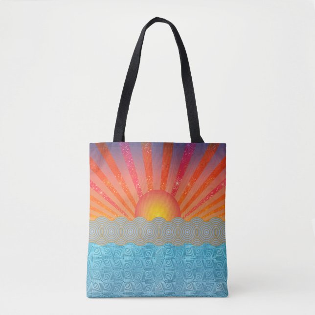 Oriental Tote Bag Tasche (Vorderseite)