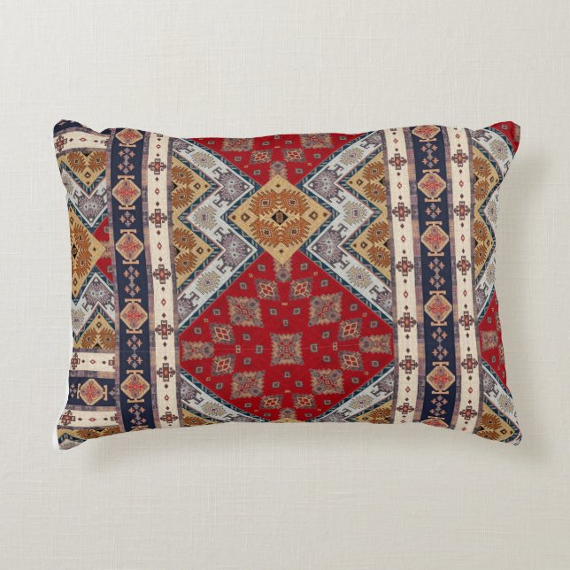 Oriental Türkisches Muster Pillow Dekokissen (Vorderseite)