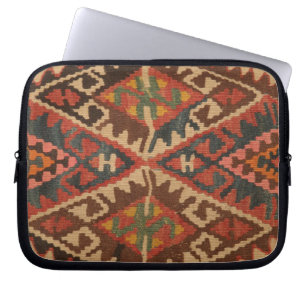Oriental Turkish Kilim Rug Laptopschutzhülle