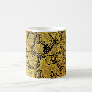 Orientale Blume Golden Floral Kaffeetasse