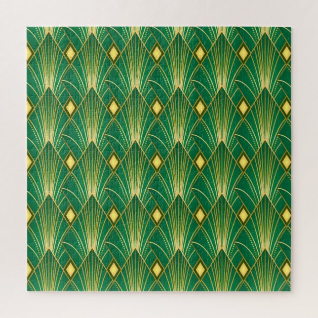 Orientale Eleganz: Art Deco Wallpaper (Vertikal)