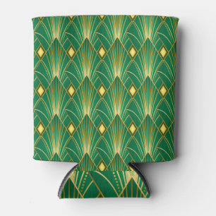 Orientale Eleganz: Art Deco Wallpaper Dosenkühler