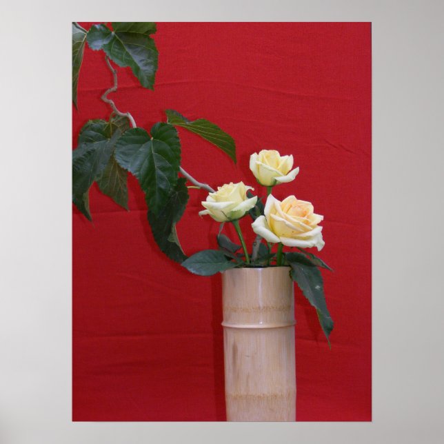 Orientale Rose Poster (Vorne)