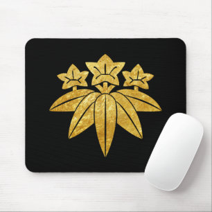 Orientaler Faux Gold Kamakura Minamoto Japan Mon A Mousepad