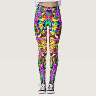 Orientales Aquarellmuster III + Ihre Ideen Leggings