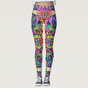 Orientales Aquarellmuster III + Ihre Ideen Leggings