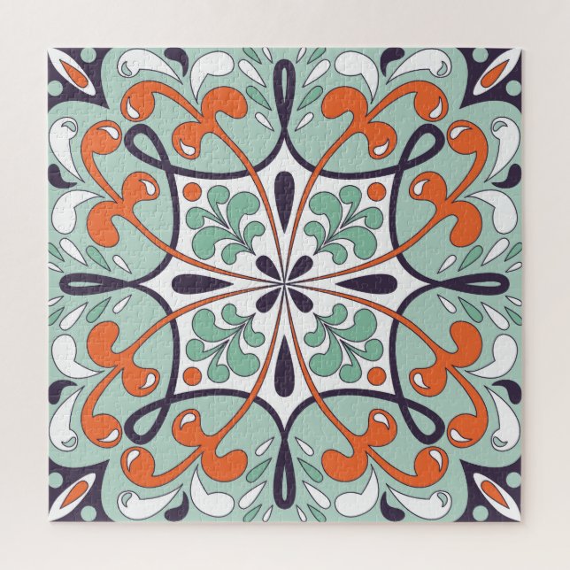 Orientales marokkanisches Fliesendesign (Vertikal)