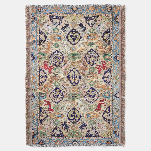 Orientalisch-Antiquitätenwerbung Print Decke (Vorderseite Vertikal)