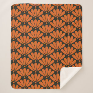Orientalisch-baronzefarbene Blüten Sherpadecke